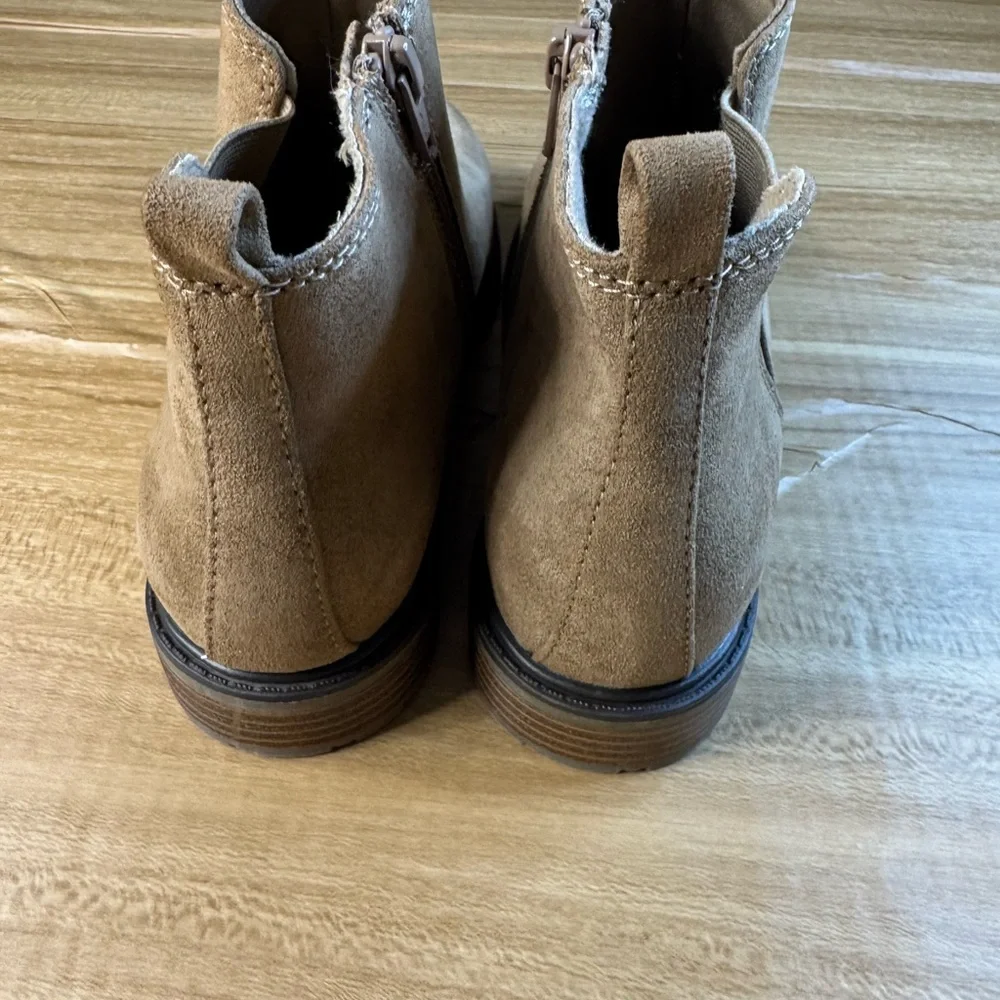 Sonoma Beige Textile Ankle Boots - Picture 2 of 5